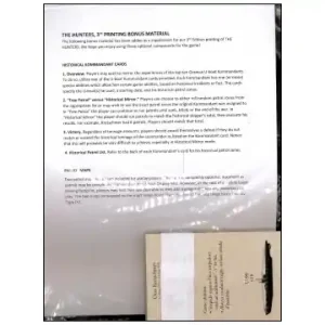 The Hunters, 3rd Printing Update Kit | Rekommenderas