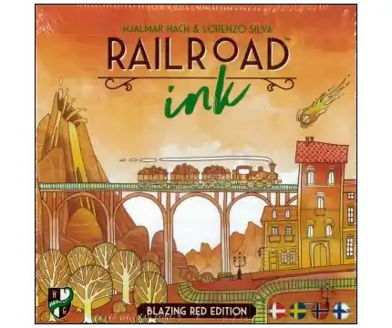 Premiumkvalitet | Railroad Ink Blazing Red Edition (SVE)