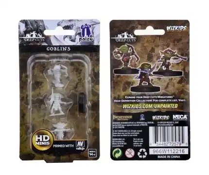 Pathfinder Deep Cuts Unpainted Miniatures - Goblins (3 Units) | Precis tillagt
