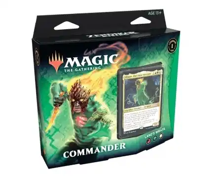 Tidsbegränsat erbjudande | Magic The Gathering Zendikar Rising 2020 Commander Deck - Lands Wrath