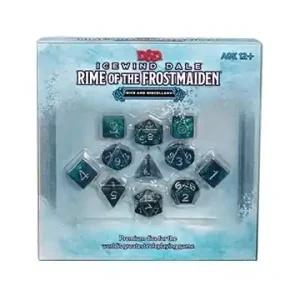 Dungeons & Dragons 5th Icewind Dale - Rime Of The Frostmaiden, Dice and Miscellany | Enkel beställning