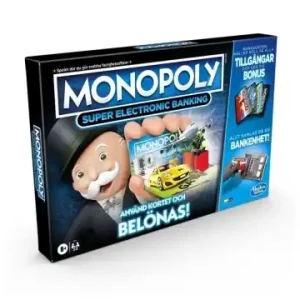 Finns tillgänglig | Monopoly Super Electronic Banking (SVE)