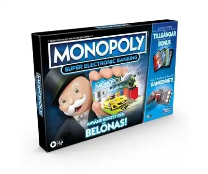 Finns tillgänglig | Monopoly Super Electronic Banking (SVE)