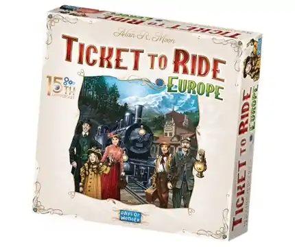 Snabb frakt - Ticket to Ride Europe - 15th Anniversary (ENG)