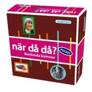 När då då? Berömda Kvinnor (Pocket) | Lägg i varukorg