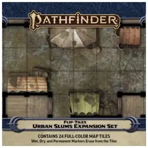 Pathfinder Flip-Tiles Urban Slums Expansion - Spara nu