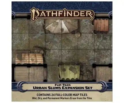 Pathfinder Flip-Tiles Urban Slums Expansion - Spara nu
