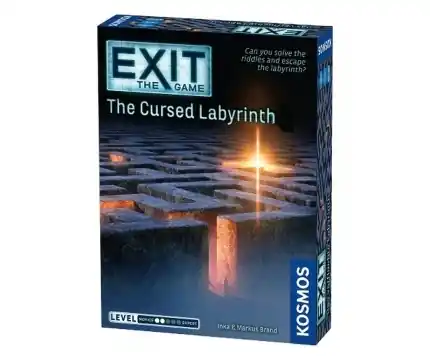 Tryggt köp - Exit The Game - The Cursed Labyrinth (ENG)