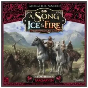 A Song of Ice & Fire Tabletop Miniatures Game - Targaryen Starter Set | Efterfrågad