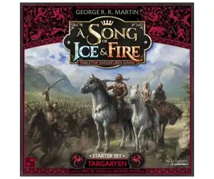 A Song of Ice & Fire Tabletop Miniatures Game - Targaryen Starter Set | Efterfrågad