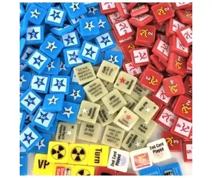 Twilight Struggle Acryllic Counters - Bara idag