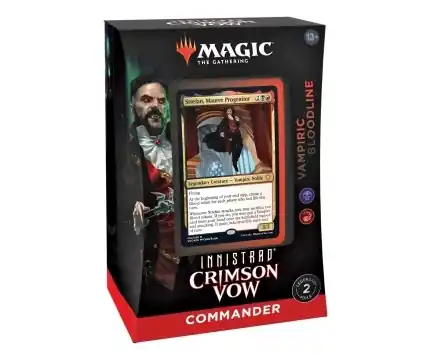 Magic The Gathering Innistrad Crimson Vow Commander Deck - Vampiric Bloodline | Expressfrakt