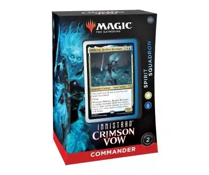 Specialpris | Magic The Gathering Innistrad Crimson Vow Commander Deck - Spirit Squadron