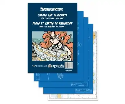 The Troubleshooters The U-Boat Mystery - Charts and Blueprints | Snabb frakt