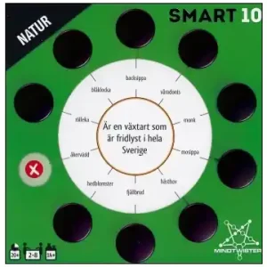 Favorit - Smart10 Frågekort - Natur (Extra frågor) (Exp.)