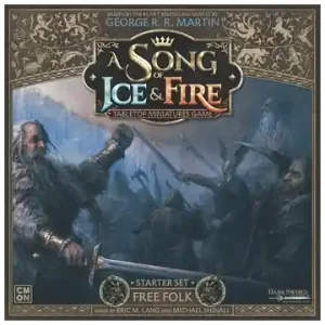 A Song of Ice & Fire Tabletop Miniatures Game - Free Folk Starter Set - Hög kvalitet