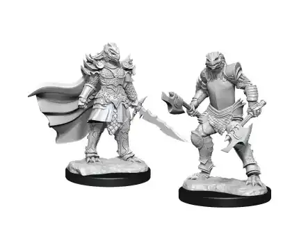 D&D Nolzur‘s Marvelous Miniatures Female Dragonborn Fighter (Unpainted) | Lågt pris