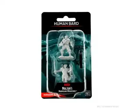 D&D Nolzur‘s Marvelous Miniatures Male Human Bard (Unpainted) | Rekommenderas