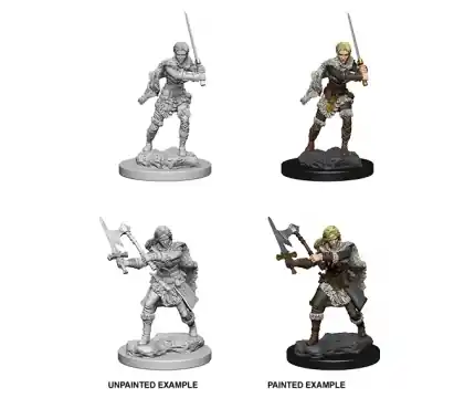 D&D Nolzur‘s Marvelous Miniatures Female Human Barbarian (Unpainted) - Kampanjpris