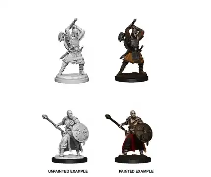 Sänkt pris - D&D Nolzur‘s Marvelous Miniatures Male Human Barbarian (Unpainted)