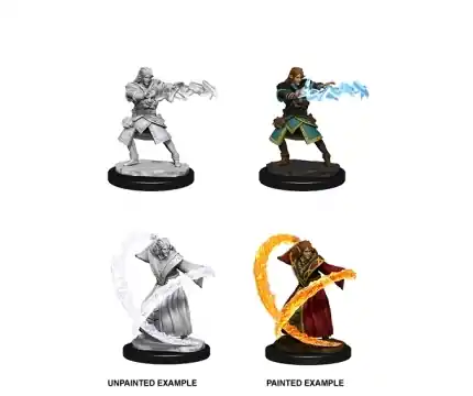 Nedsatt pris - D&D Nolzur‘s Marvelous Miniatures Male Elf Wizard (Unpainted)