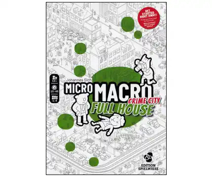 MicroMacro Crime City - Full House (ENG) - Endast ett fåtal kvar