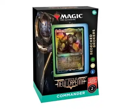 Magic The Gathering Streets of New Capenna Commander Deck - Bedecked Brokers - Nyhet i webbutiken