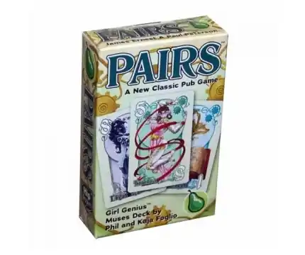 Efterfrågad - Pairs - A new classic pub game, Girl Genius Muses