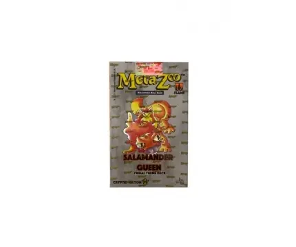 MetaZoo TCG Cryptid Nation - Salamander Queen Tribal Theme Deck - Kampanj