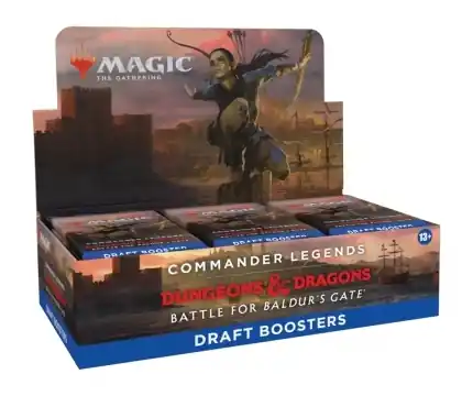 Mycket efterfrågad - Magic The Gathering Commander Legends - Battle for Baldurs Gate - Draft Booster Display (24 Boosters)