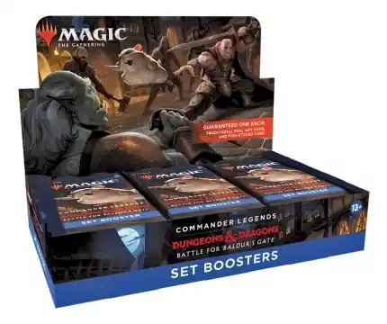 Handla nu - Magic The Gathering Commander Legends - Battle for Baldurs Gate - Set Booster Display (18 Boosters)