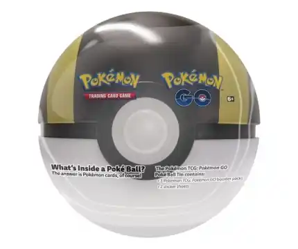 Pokémon TCG Poké Ball Tin GO SWSH10,5 - Guld - Precis inkommet