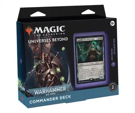 Magic The Gathering Warhammer 40K Commander Deck - Necron Dynasties - Reapris