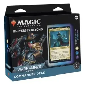 Spara nu | Magic The Gathering Warhammer 40K Commander Deck - Forces of the Imperium