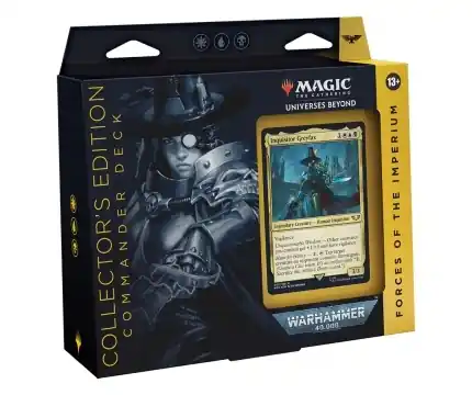 Magic The Gathering Warhammer 40K Commander Deck - Forces of The Imperium (Collectors Edition) - Kanonerbjudande
