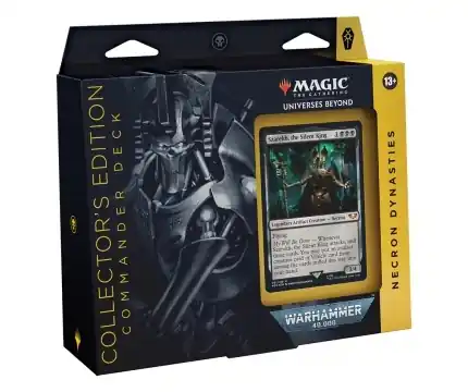 Magic The Gathering Warhammer 40K Commander Deck - Necron Dynasties (Collectors Edition) - Nytt lägre pris