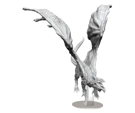 Missa inte - D&D Nolzur‘s Marvelous Miniatures Adult White Dragon (Unpainted)