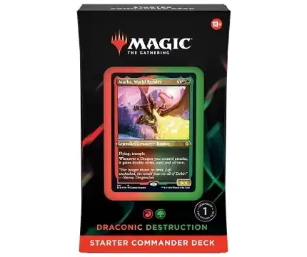 Magic The Gathering Starter Commander Deck 2022 - Draconic Destruction | Lågt pris