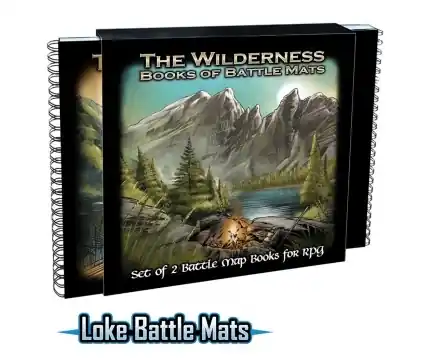 Loke Battle Mats The Wilderness Books of Battle Mats - Kanonerbjudande