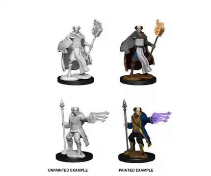 Erbjudande | D&D Nolzur‘s Marvelous Miniatures Multiclass Cleric + Wizard - Male (Unpainted)
