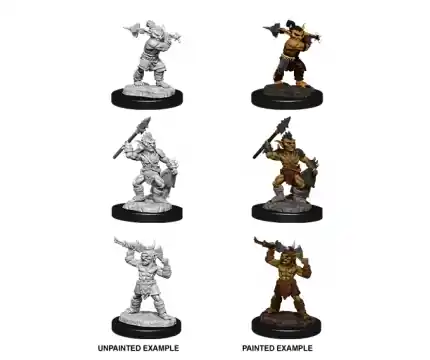 Finns tillgänglig | D&D Nolzur‘s Marvelous Miniatures Goblins & Goblin Boss (Unpainted)