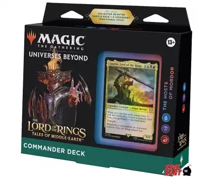 Magic The Gathering The Lord of the Rings, Tales of Middle-Earth - Commander Deck, The Hosts of Mordor | Snabb leverans