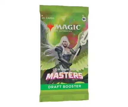 Magic The Gathering Commander Masters - Draft Booster Pack (20 Kort) | Skynda dig