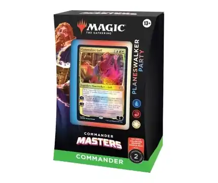 Magic The Gathering Commander Masters Commander Deck - Planeswalker Party | Sista dagarna