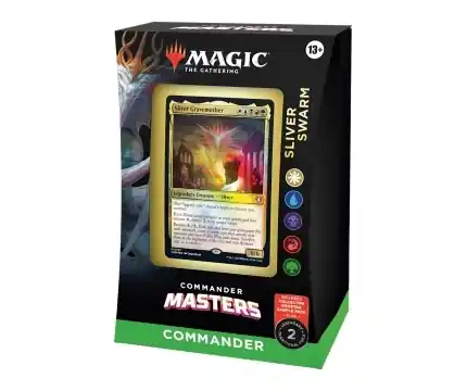 Magic The Gathering Commander Masters Commander Deck - Silver Swarm | Outlet