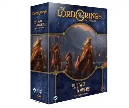 Beställ direkt - Lord of the Rings The Card Game - The Two Towers Saga Expansion (Exp.)