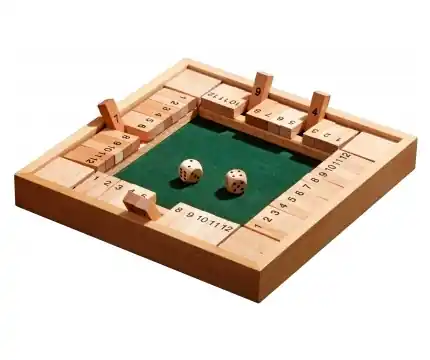Shut the Box - För Fyra Spelare (12er) | Skynda dig