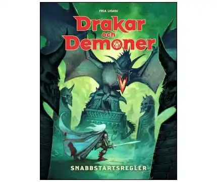Drakar och Demoner Snabbstartsregler | Premiumkvalitet