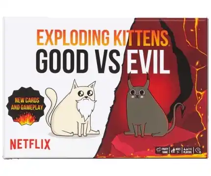 Lägg i varukorg - Exploding Kittens Good Vs Evil (SVE)