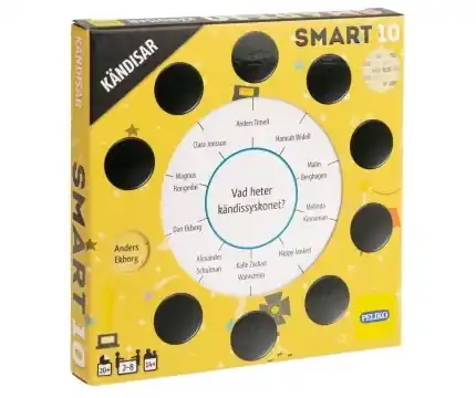 Bästa pris | Smart10 Frågekort - Kändisar (Extra frågor) (Exp.)
